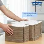 Corrugated Mailers White Tuck Shipping Boxes (4x3x3)