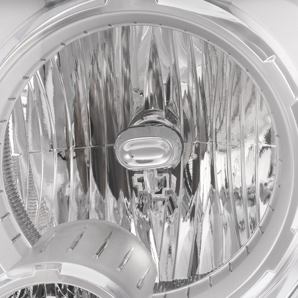 Headlight Assembly w/Fog Light Compatible with 08-12 Jeep Liberty