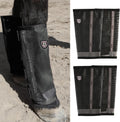 Loose-Fitting Horse Fly Boots UV-Protective, Durable Fine Mesh Leggins with Reflective Strips (Set of 4)