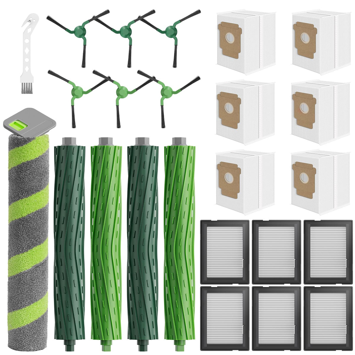 Leemone Max 705 Combo Replacement Parts Kit for iRobot Roomba Max 705 Combo