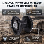 Eminchu Mini Excavator Track Roller Replacement, Alloy Steel for Dj14