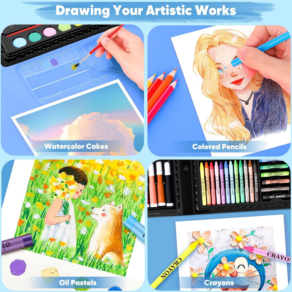 Art Supplies, 149-Pack Drawing Kit Painting Art Set Art Kits Gifts Box, Arts and Crafts for Kids Girls Boys Adult
