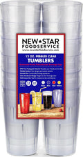Restaurant-Grade Beverage Tumblers (Clear (Set of 12), 12 oz)