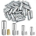60Pcs Concrete Drop in Anchors, Expansion Bolts for Concrete Drywall