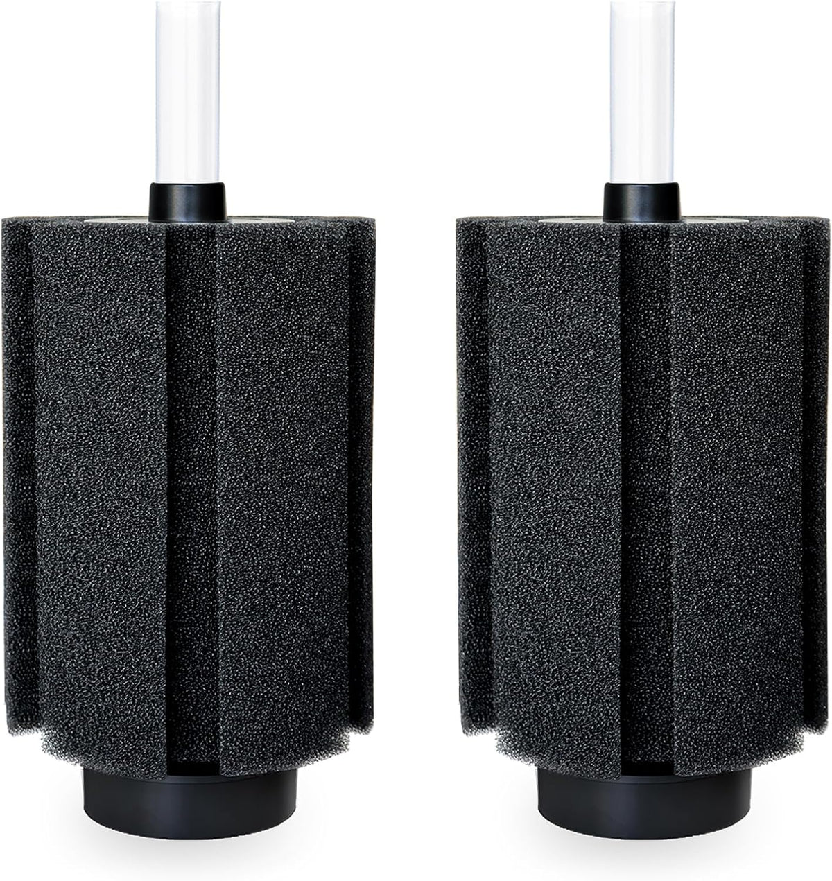 100-120 Gal Large Aquarium Sponge Filter with Air Stone and Ceramic Media