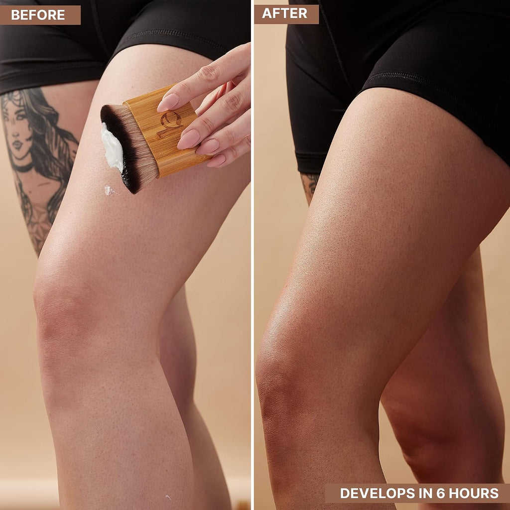 Self Tanner - USA Made with Natural & Organic Ingredients | Moisturizing Self Tanning Lotion with Aloe Vera & Coconut