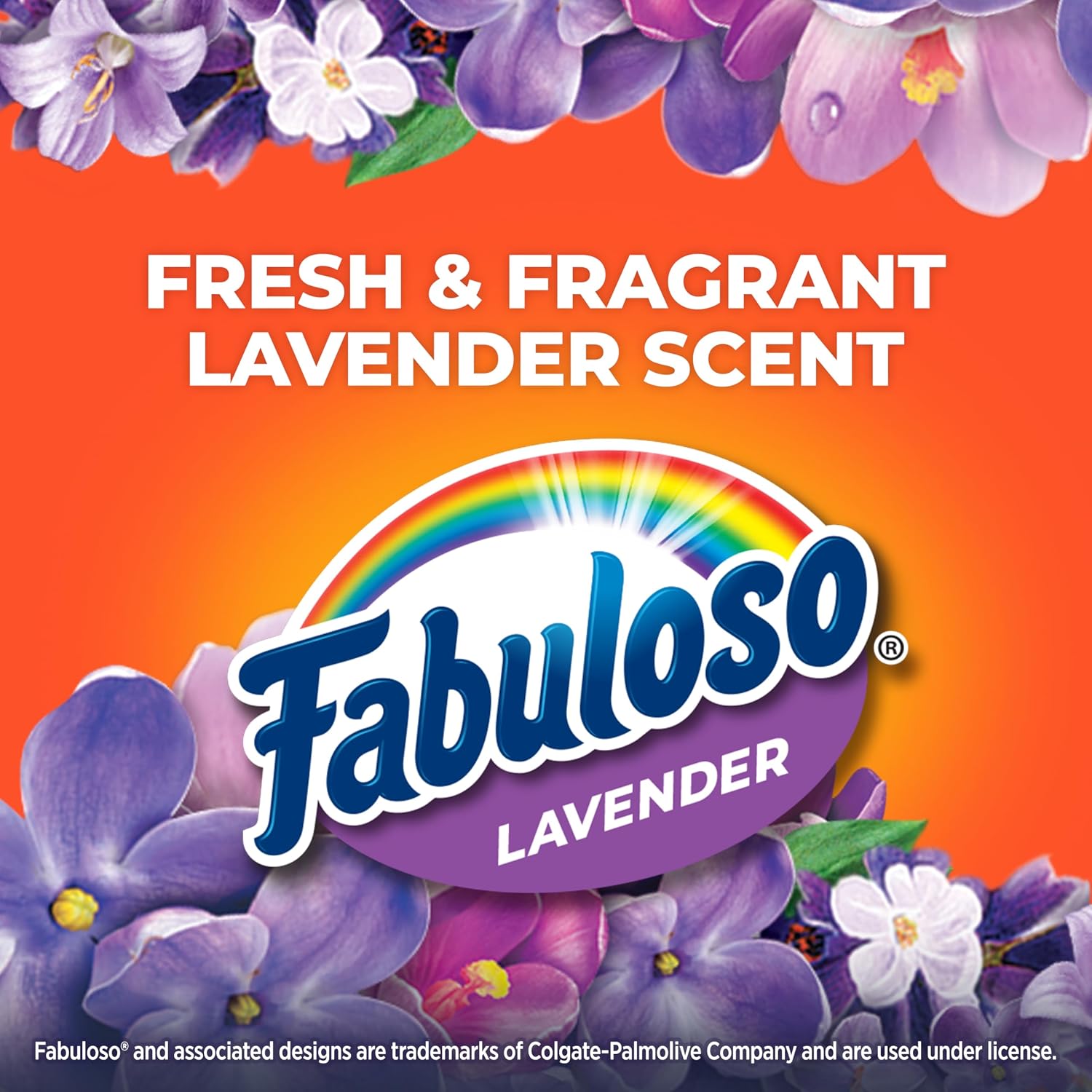 Ultra Strong 30 Gal Large Trash Bags, Black, Fabuloso Lavender, 50ct | 30G Large Black Trash Bags with Drawstrings