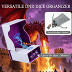 Dice Tower and Tray,Foldable Portable Dice Rolling Tower,Dice Roller Accessory,Classic Board