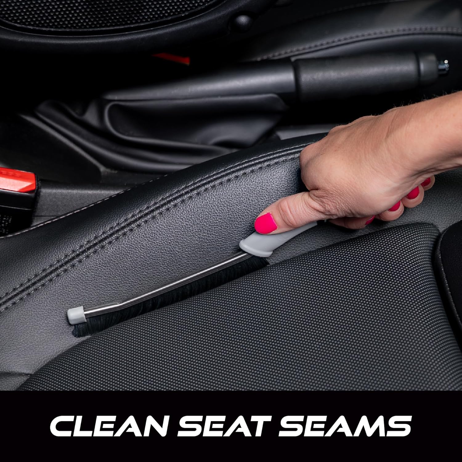 Car Detailing Brush Set for Car Cleaning Kit, Multi-Purpose Interior Car Cleaner Brush Set for Interior Detail