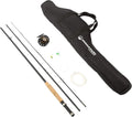 Outdoors Fly Fishing Rod & Reel Combo Starter Kit with Case and Accessories