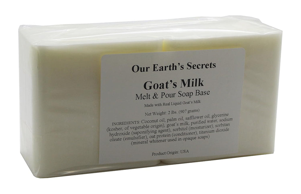 Goats Milk - 2 Lbs Melt and Pour Soap Base