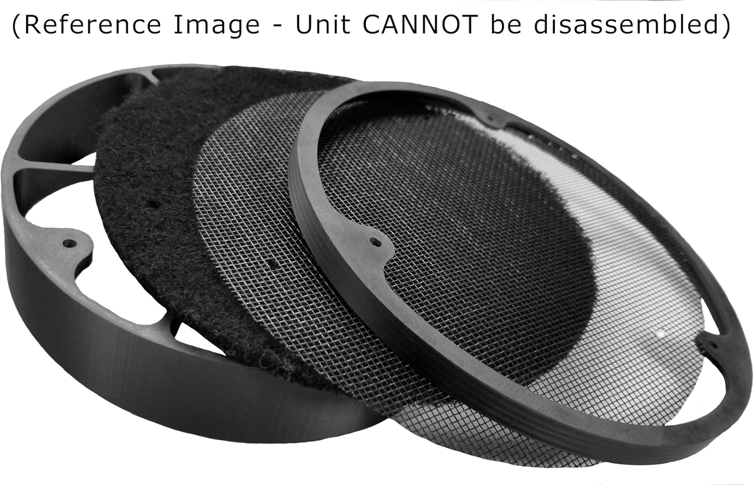 Air Duct Screen and Carbon Filter for 6 inch Air Ducts; Atomic Innovations | fits into Ducts, Vents, Grow tents