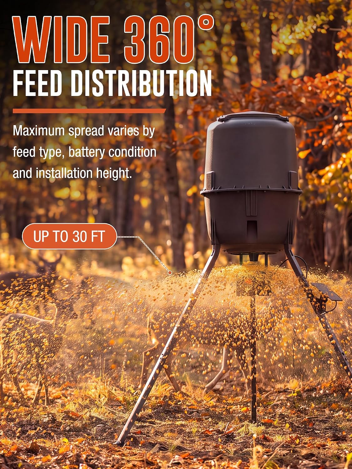 6V Digital Deer Feeder Kit with Timer & Motor