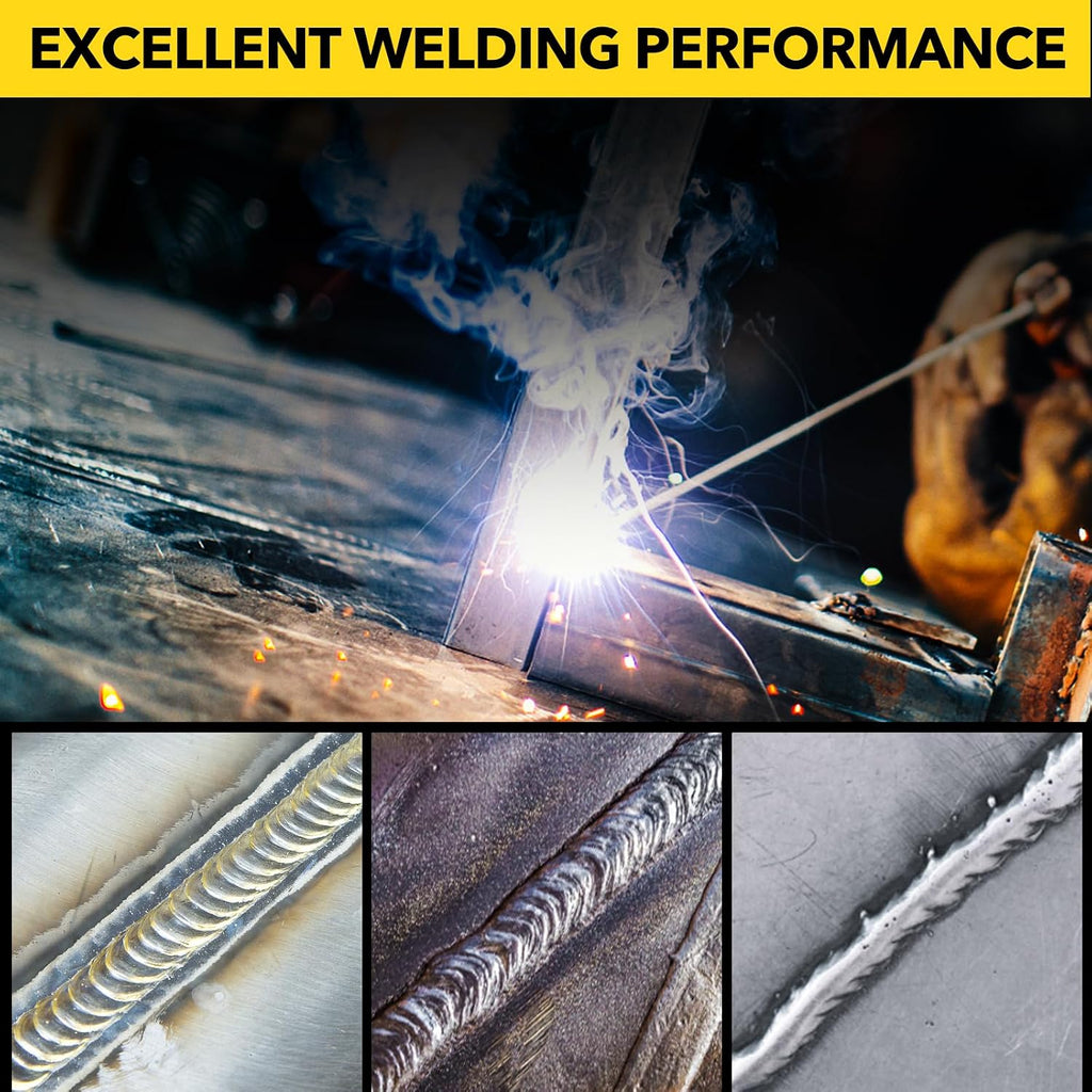 Welding Rods E7018 3/32" 5LB Low Hydrogen Carbon Steel Electrodes | ARC Welding Equipment Stick Rods, Stable Arc, Low