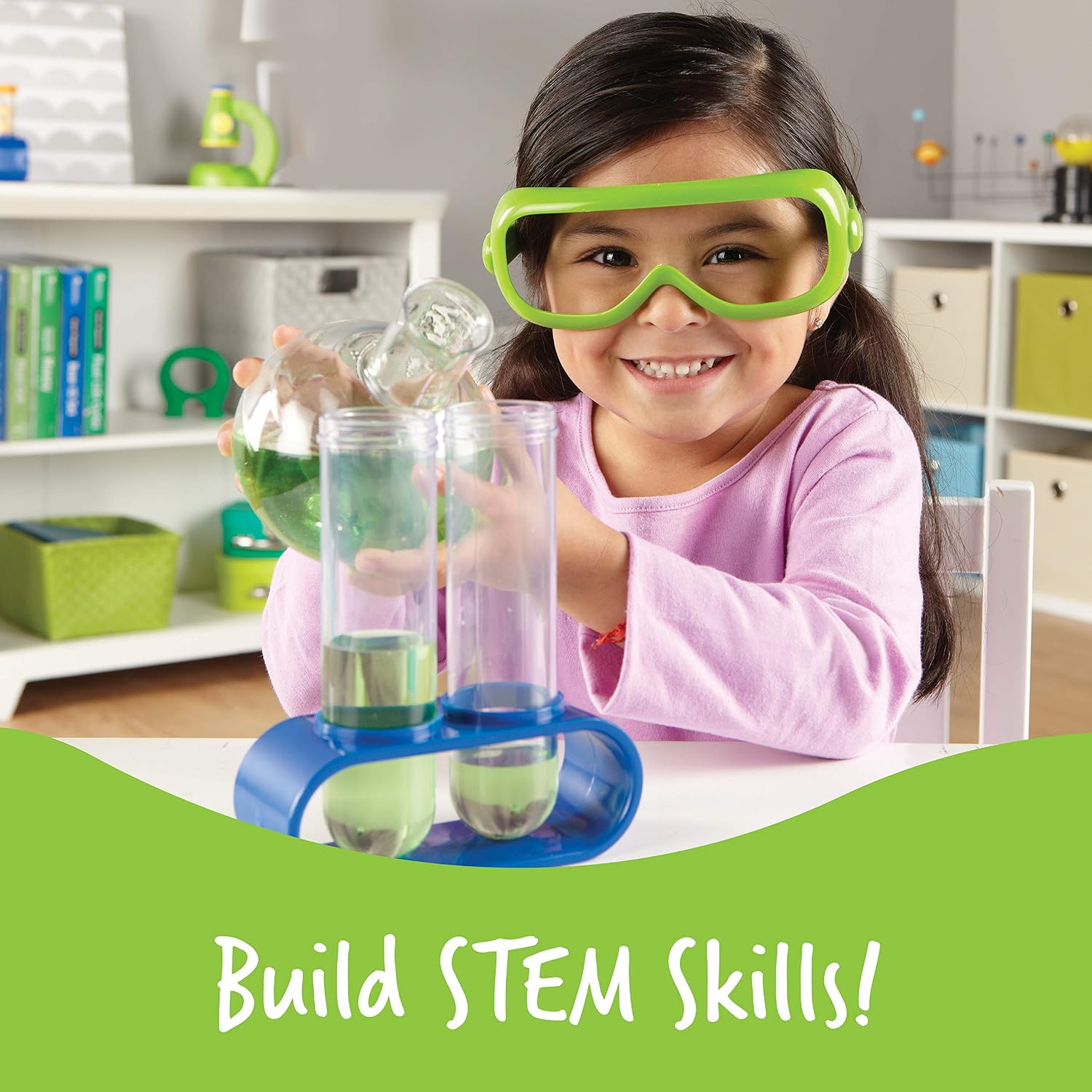 Primary Science Deluxe Lab Set - 45 Pieces, Ages 3+, Preschool Science Kit Toys, STEM Toys, Experiments for Kids