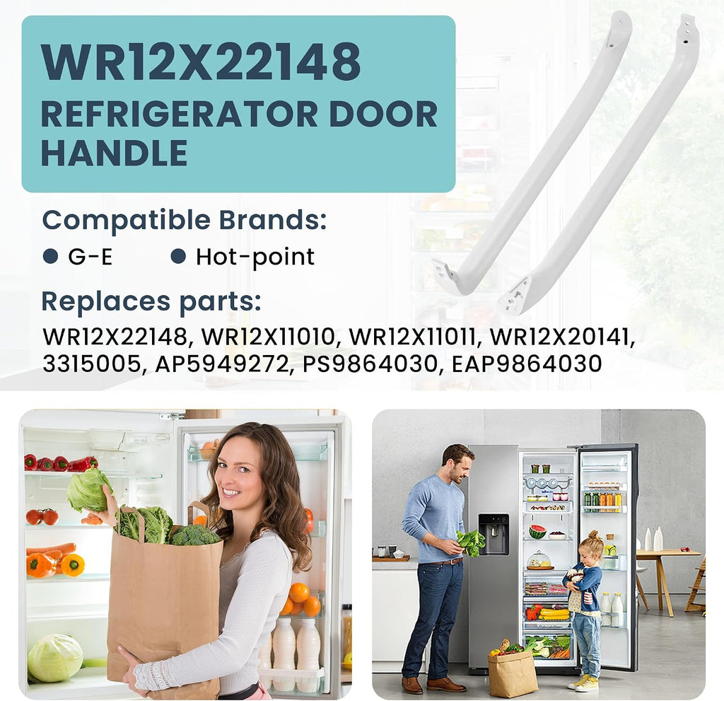AMI PARTS WR12X22148 Refrigerator Door Handle Set
