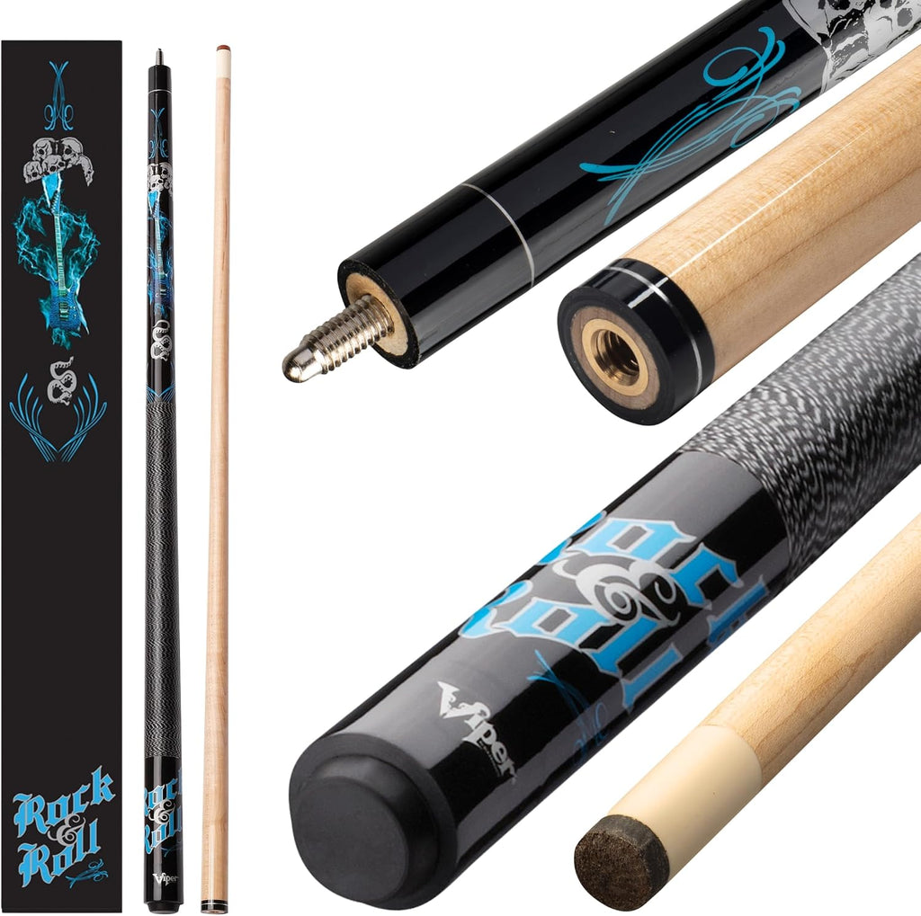 Underground 58" Pool Cue Stick, 9 Styles, 18-21 Ounce