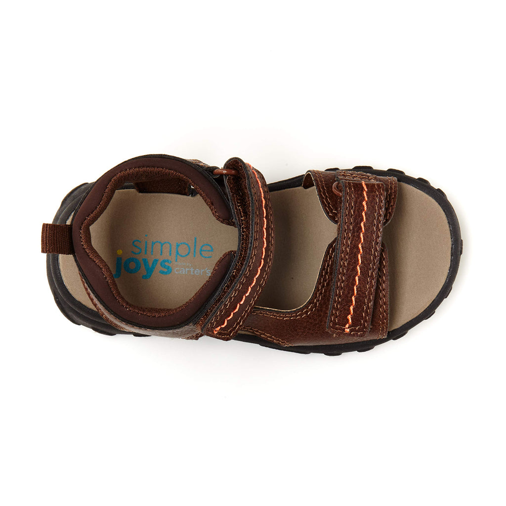 Boys Rowan Sandal, Brown