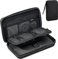 Large Hard Travel Electronic Organizer Case for MacBook Power Adapter Chargers Cables Tech Organizer Hard Drive USB