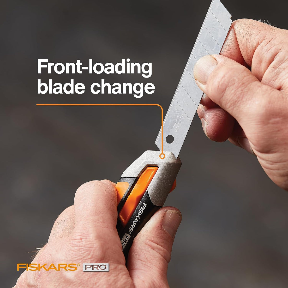 Pro Snap-Off Utility Knife, Accomodates 18mm Snap-Off Blades