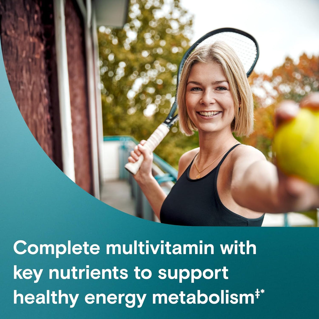 Women's Active Metabolism Daily Essential, Multivitamin for Women, Metabolism Support, Vitamins for Women with All 8