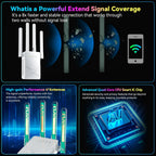 2026 WiFi Extender Signal Booster for Home,18888 Sq.ft WiFi Range Repeater | 97% Faster,Wireless Router Signal