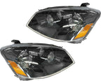 TRQ Headlight Assembly Set NI2502156 NI2503156