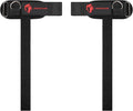 EKKO Weight Lifting Straps With Cuffed D Ring, Wrist Support for Men, Heavy Duty Thick Comfortable Lifting Straps