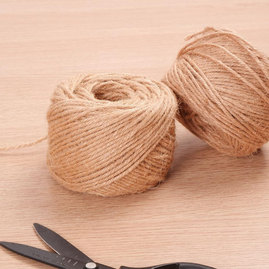 Garden Twine for Climbing Plants, Jute Twine 200 Feet 3mm 4ply