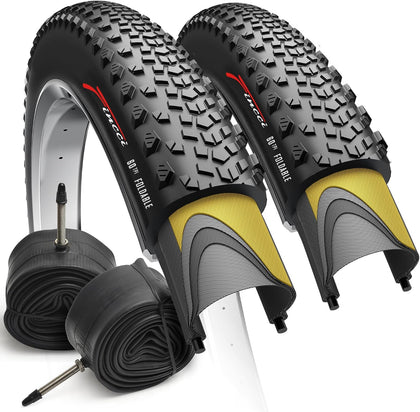 Set 700x40c Gravel Bike Tire & Tubes Presta - Foldable Tyres 42-622, 28" | Folding 28 inch Bicycle Tyres, Accessories