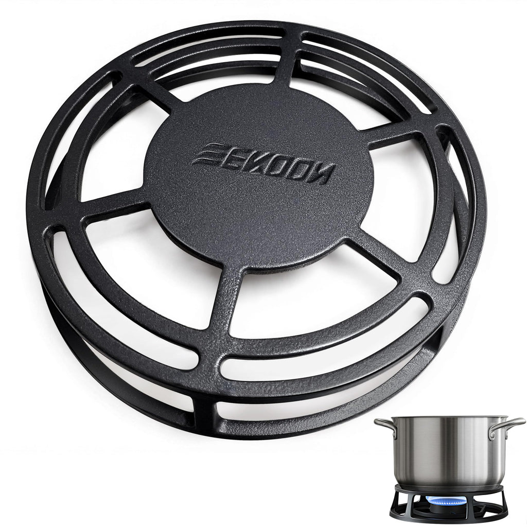 Feekoon Heat Diffuser for Gas Stove, Cast Iron, 8", 1 Pack