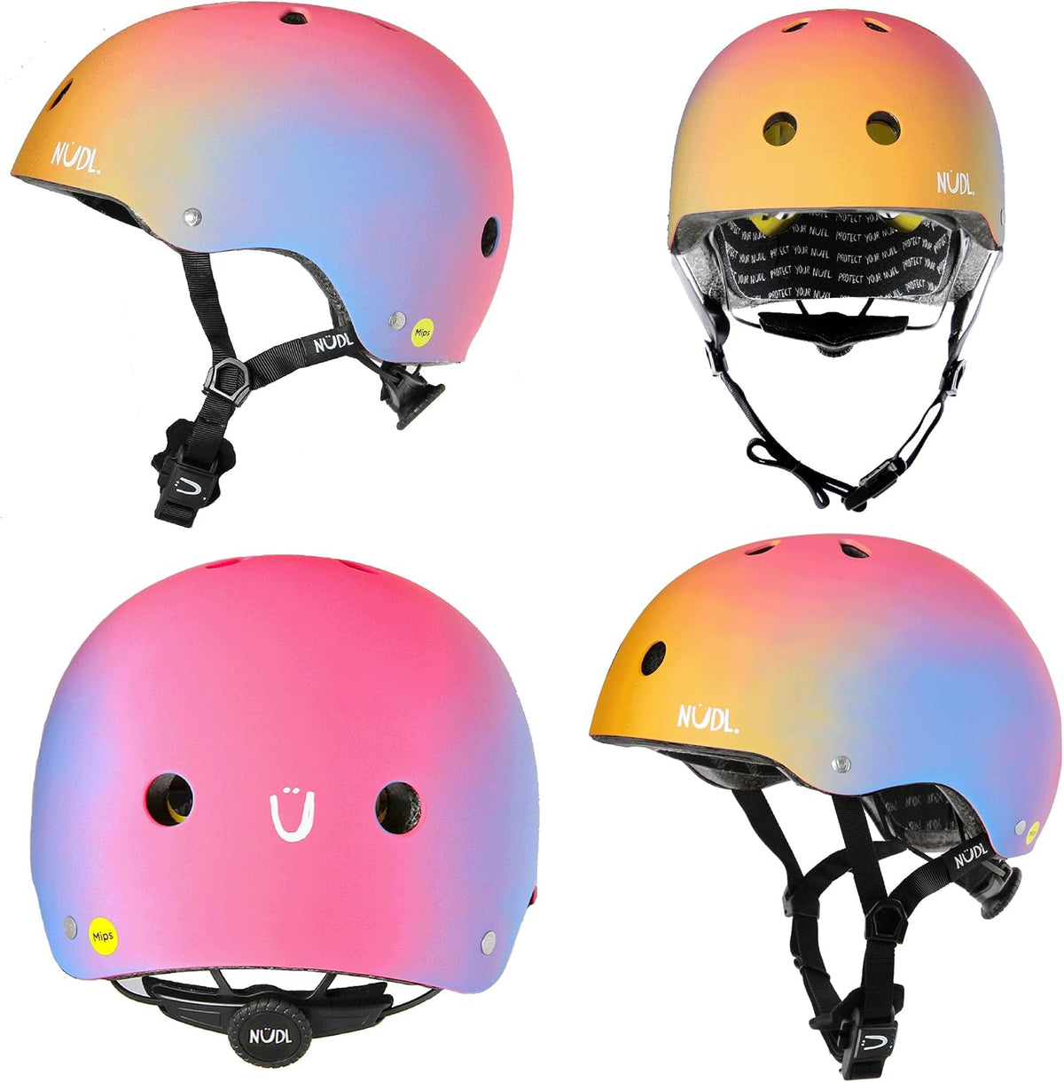 Youth Kids MIPS Bike Helmet for Boys, Girls, Teens & Children Ages 3-16, 11 Vents, No Pinch Fidlock Buckle, for
