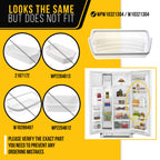Refrigerator Door Shelf Bin for Whirlpool ED2JHAXTB02