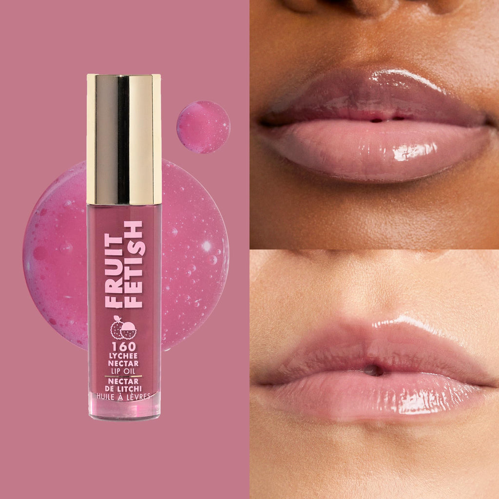 Fruit Fetish Lip Oil - Blackberry Agave & Lychee Nectar 2pk