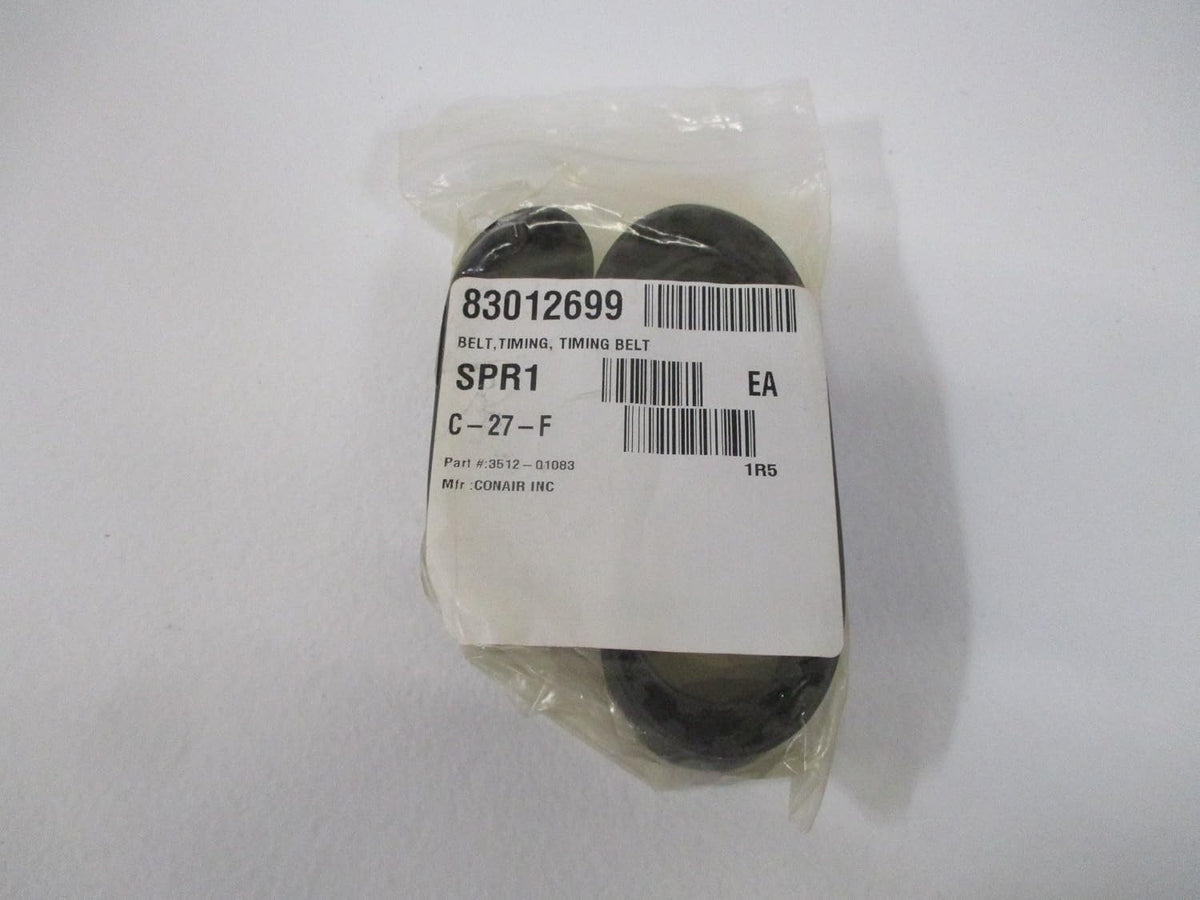 CARLISLE 345L100 Synchro-Cog Synchronous Timing Belt, Rubber, 34.5" Pitch Length, 3/8" Tooth Pitch, 92 Teeth, 1" Wide