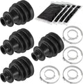 Caltric 2 Front Right Left Axle CV Boot Kit Compatible with Polaris Ranger XP 900 Eps 2013 2014-2019