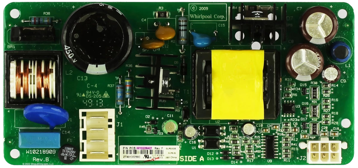 WPW10226427 for Whirlpool Refrigerator Control Board
