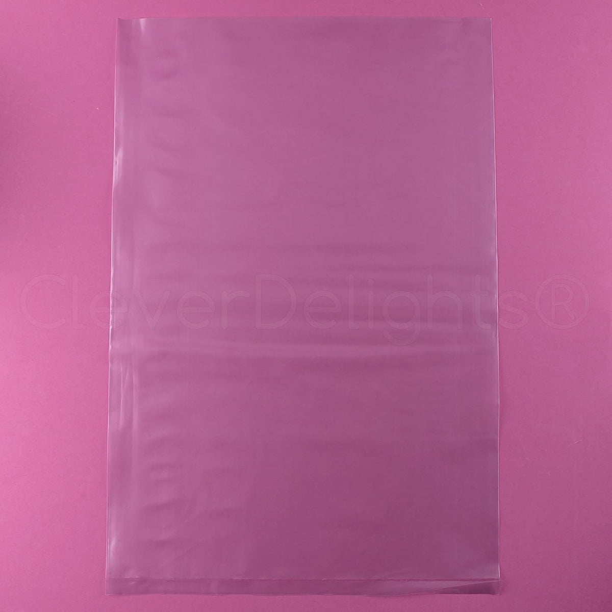 12" x 18" Clear Poly Bags - 1 mil - 1000 Pack