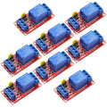 8Pack 1 Channel 5V Relay Module High/Low Level Trigger Relay Board
