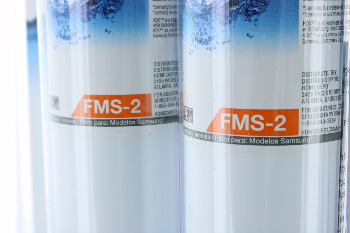 HDX FMS-2 Replacement Water Filter / Purifier for Samsung Refrigerators (2 Pack)