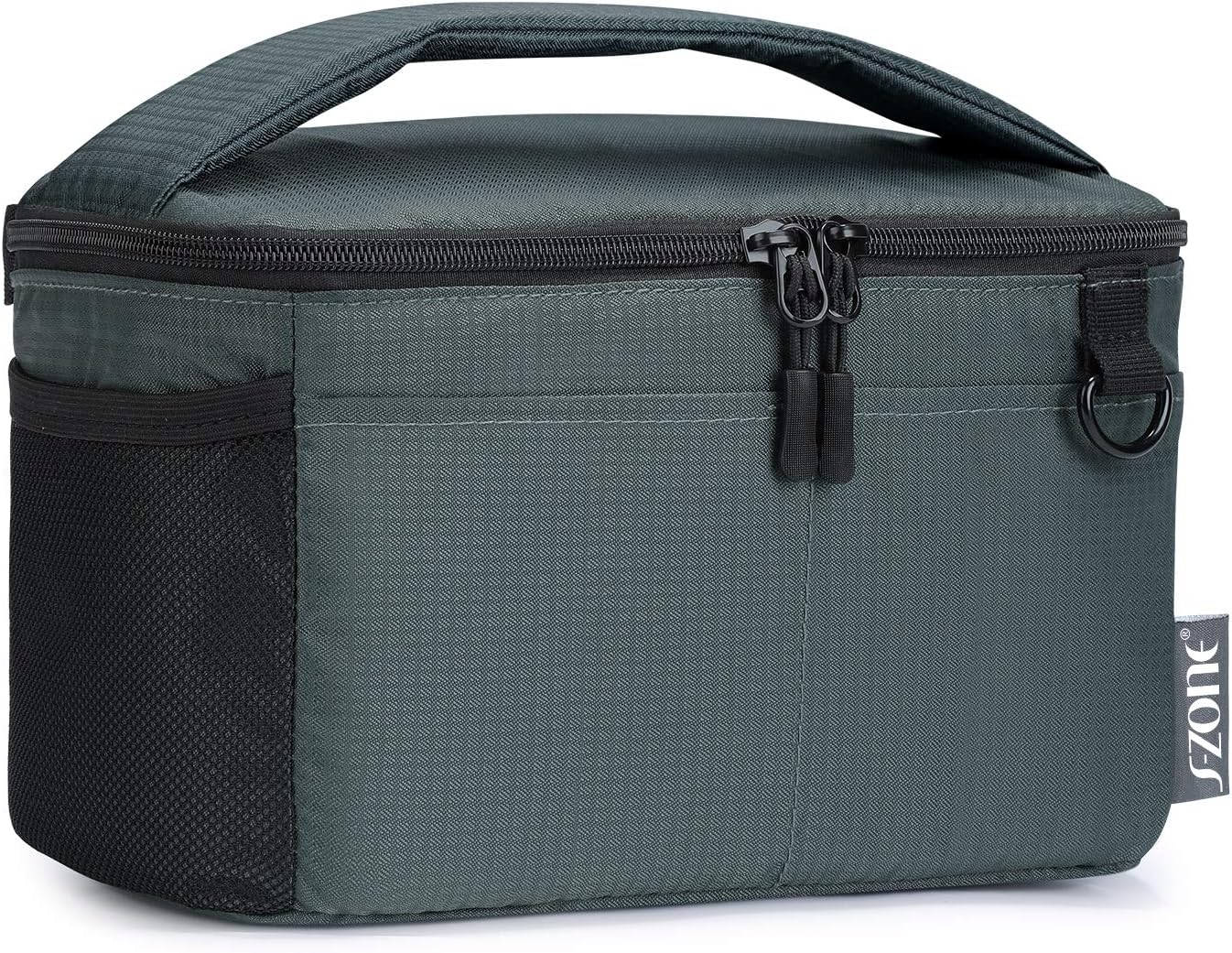 Water Resistant Camera Insert Bag with Sleeve Camera Case | Thicker Padding,Detachable Dividers,Fits in Backpack or