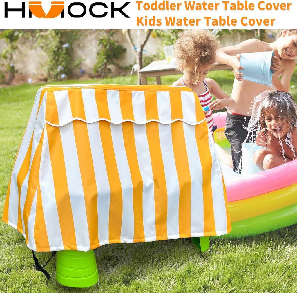 Kids Water Table Cover Fit Rain Showers Splash Pond Water Table Accessories, Waterproof Dust Proof Anti-UV Outdoor