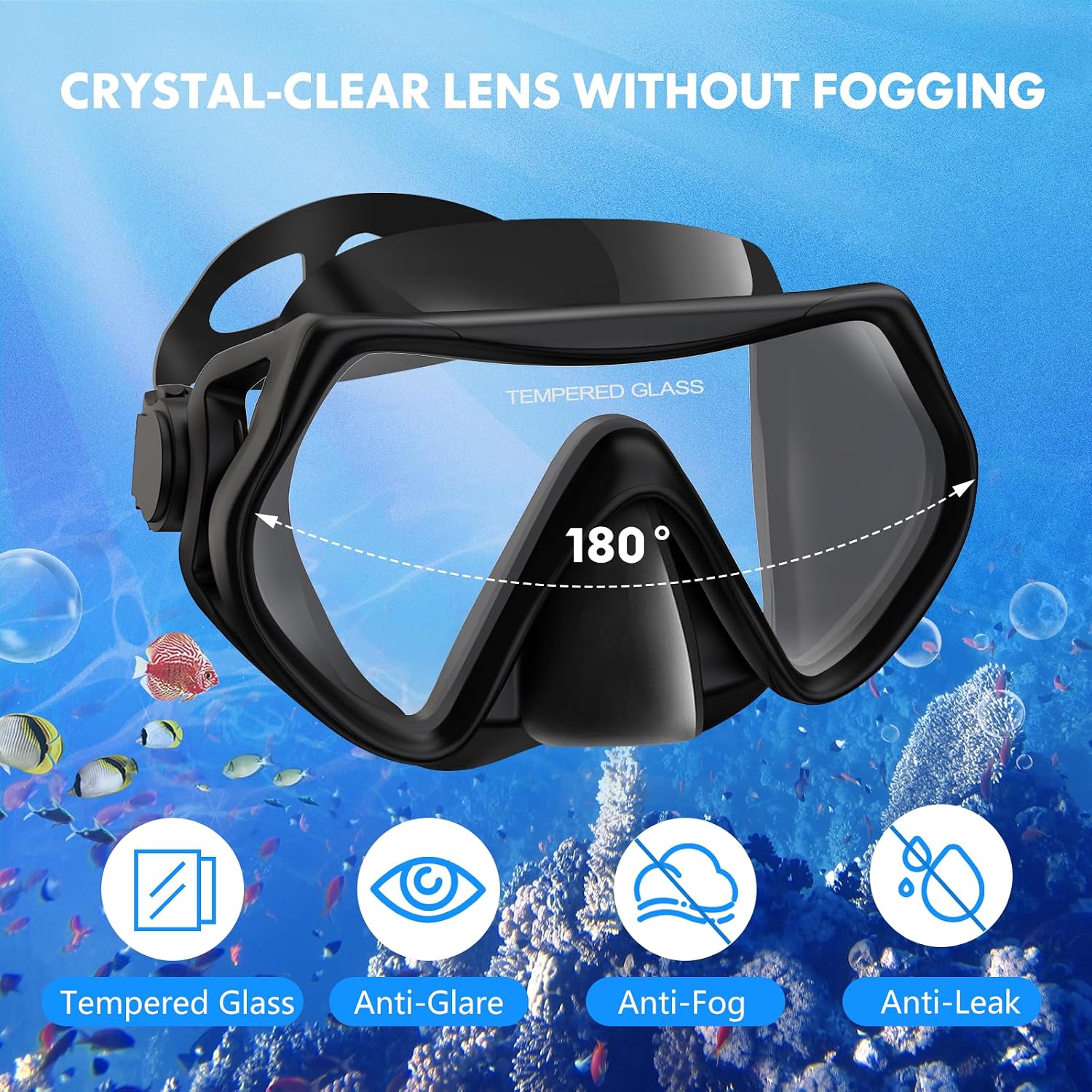 Snorkeling Gear for Adults, Snorkel Set for Adults