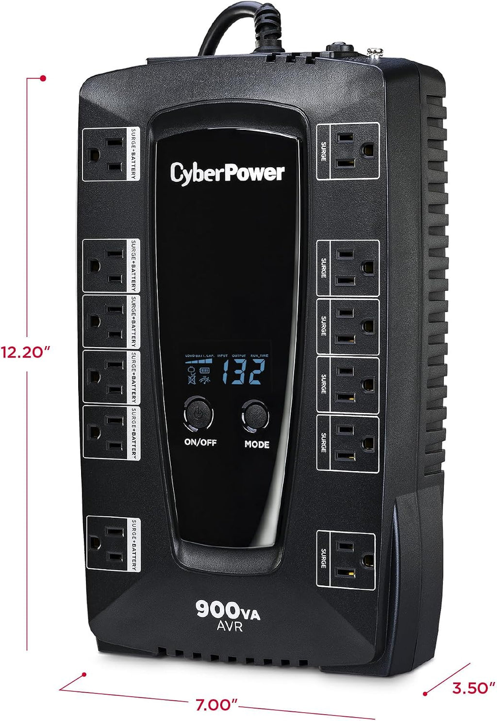 AVRG900LCD Intelligent LCD UPS Battery Backup