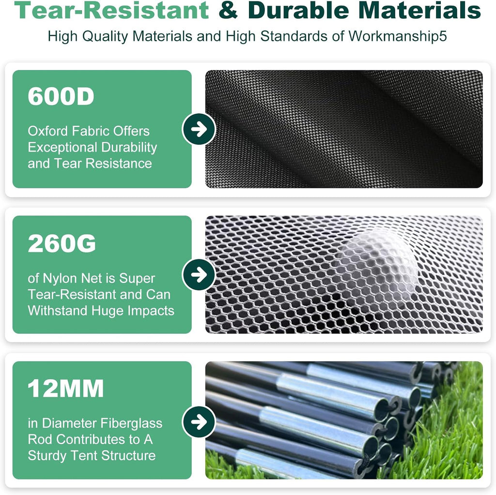 Golf Net with Practice Mat