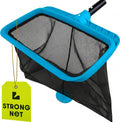 Pool Skimmer Net for Cleaning – Heavy Duty Deep Mesh Pool Net Skimmer - Fine Leaf Rake Net for Swimming Pools, Ponds