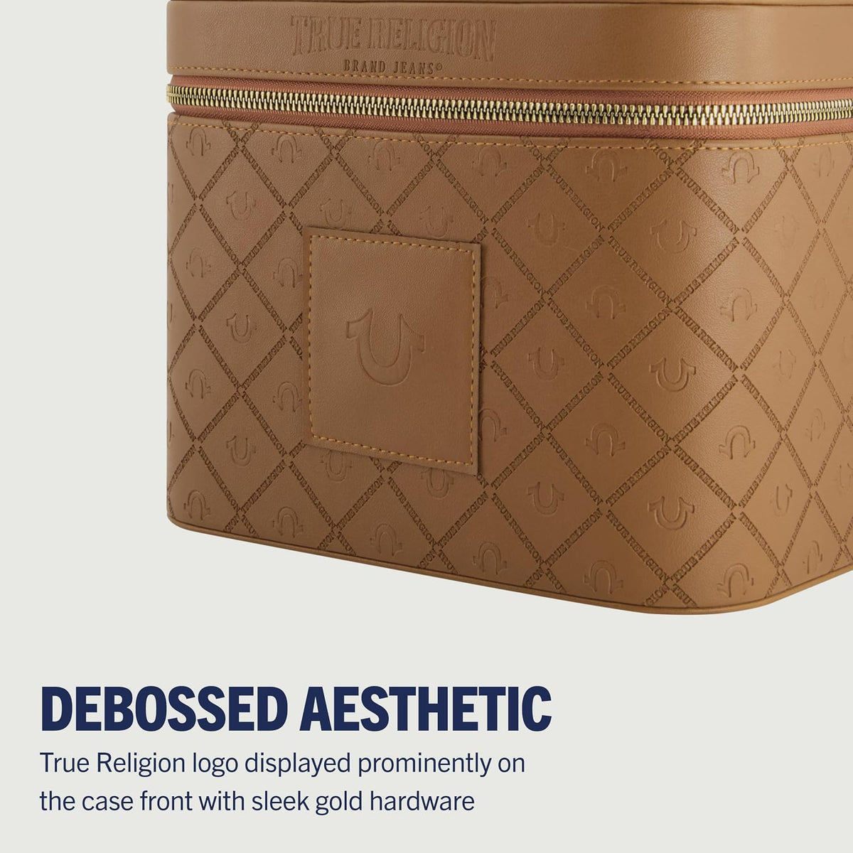 Women's Makeup Bag, Brown