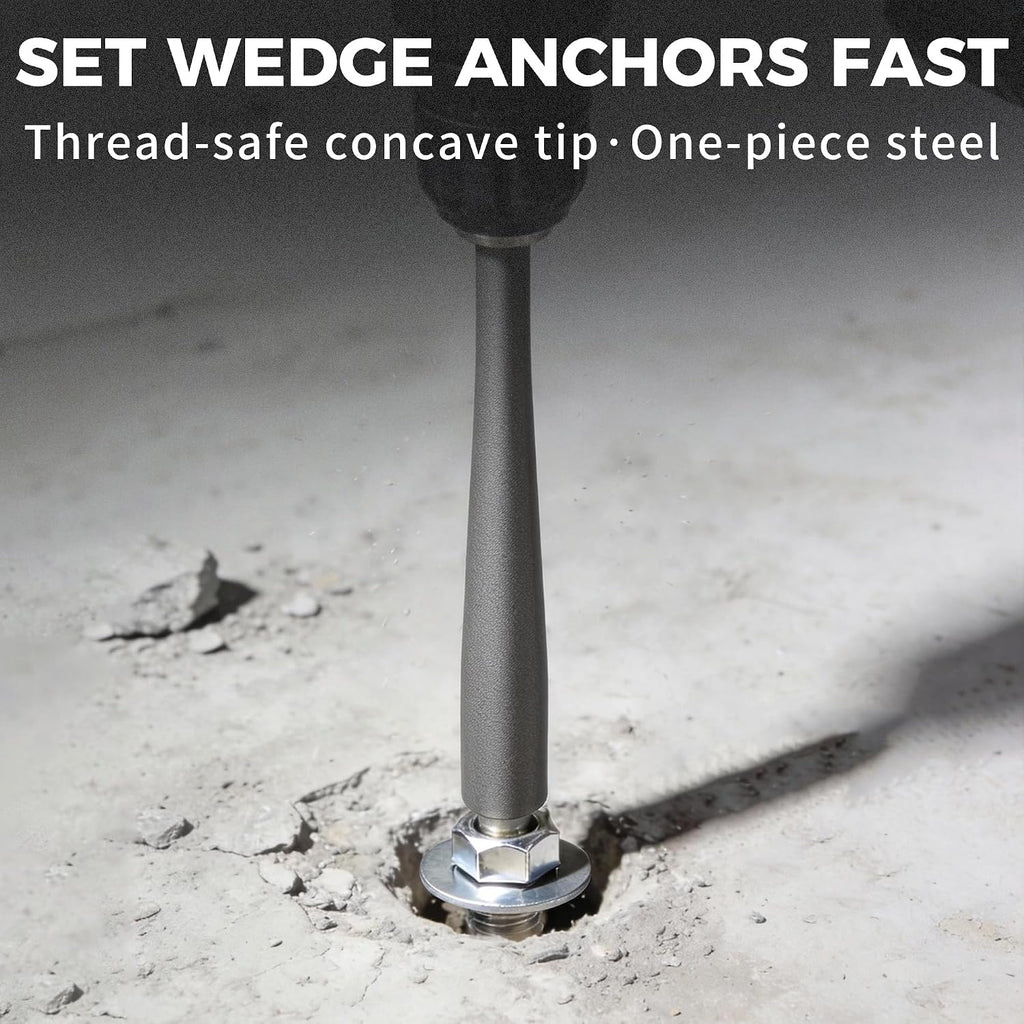 SDS Plus Anchor Setting Tool – Hammer Drill Attachment for Installing Wedge Anchors