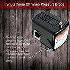 Red Lion Low Pressure Pump Cut-Off Switch for Well Pumps and Jet Pumps