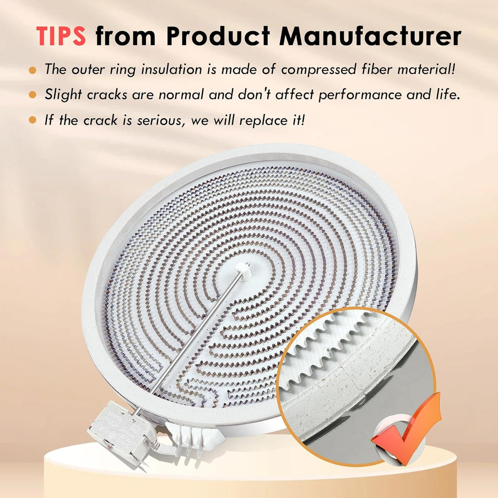 MEE62704901 12" Triple Radiant Surface Element Compatible with LG Range